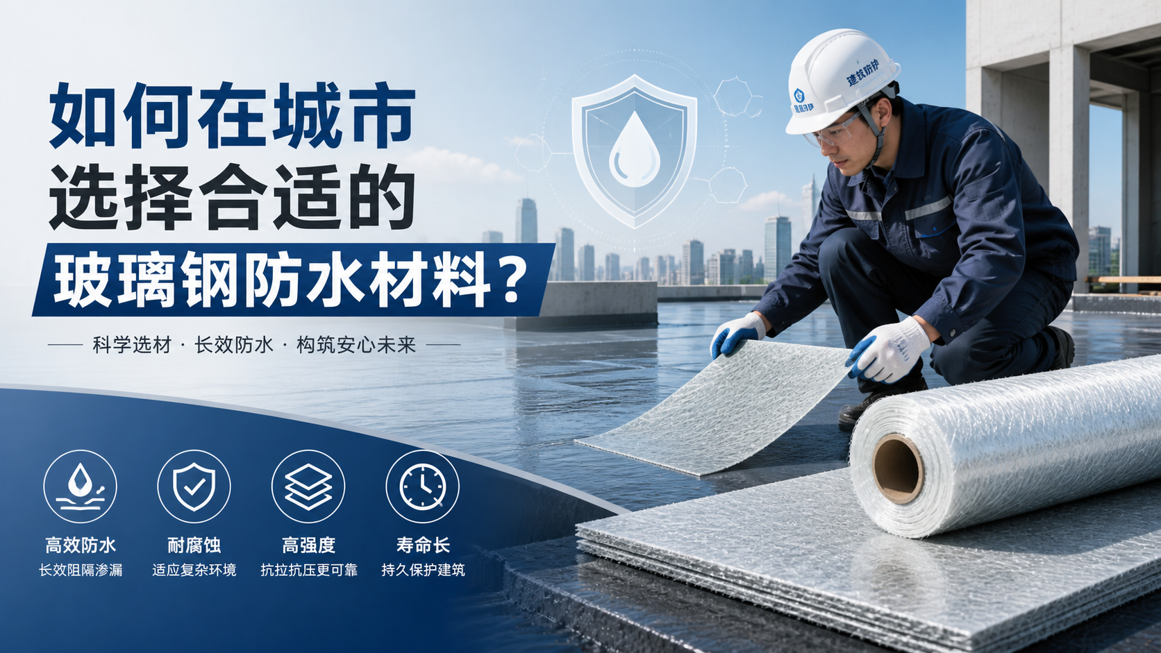 如何在孝感选择合适的玻璃钢防水材料?
