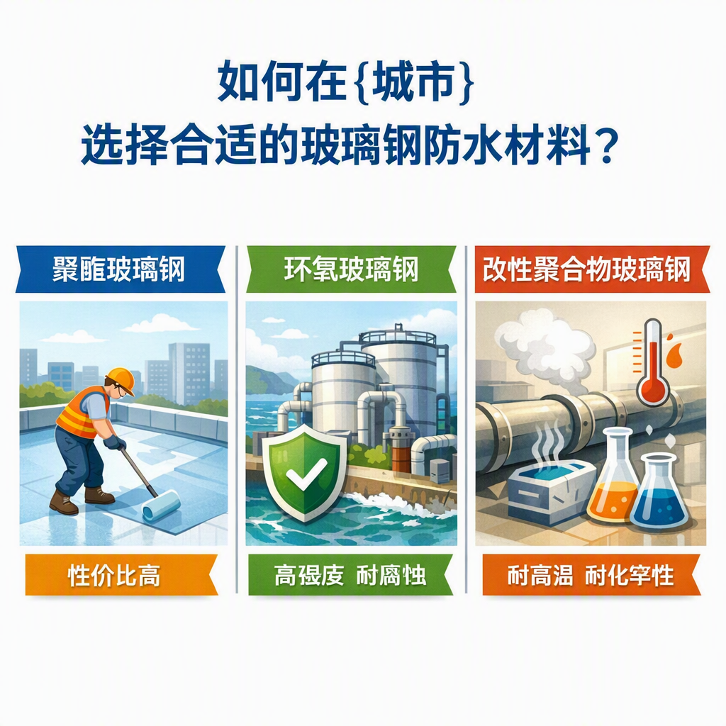 如何在孝感选择合适的玻璃钢防水材料?