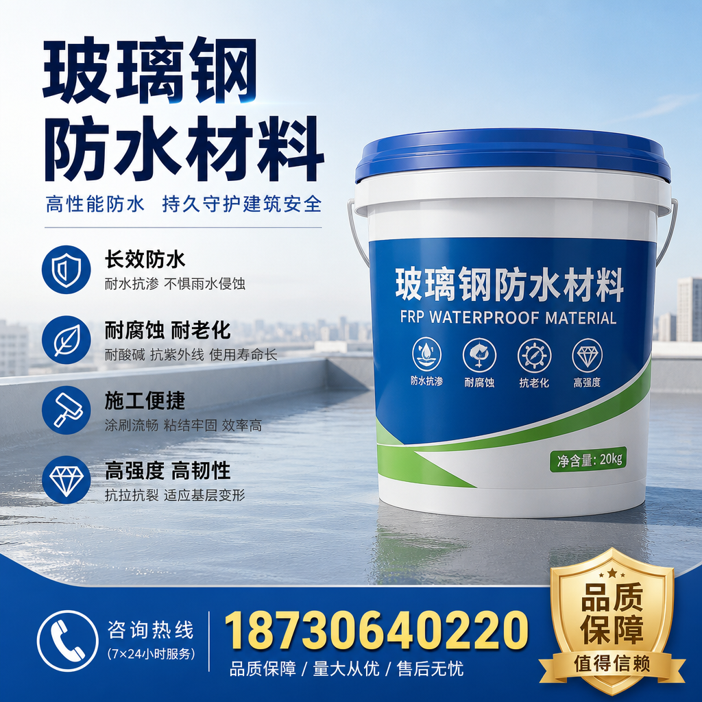 专家解析:玻璃钢防水材料的市场前景分析在 孝感
